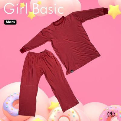 Girls Sleepwear Plain Mars